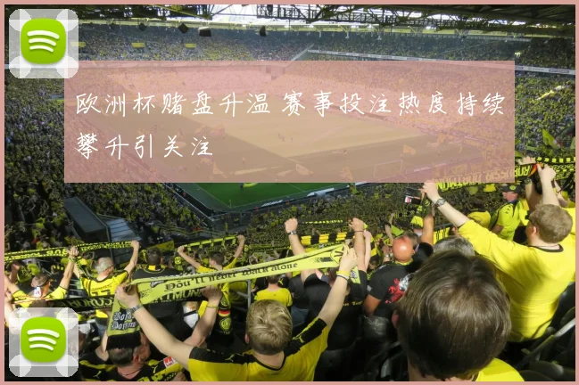 欧洲杯赌盘升温 赛事投注热度持续攀升引关注